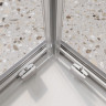 Душевой уголок BELBAGNO LUCE-AH-22-125/120-C-Cr